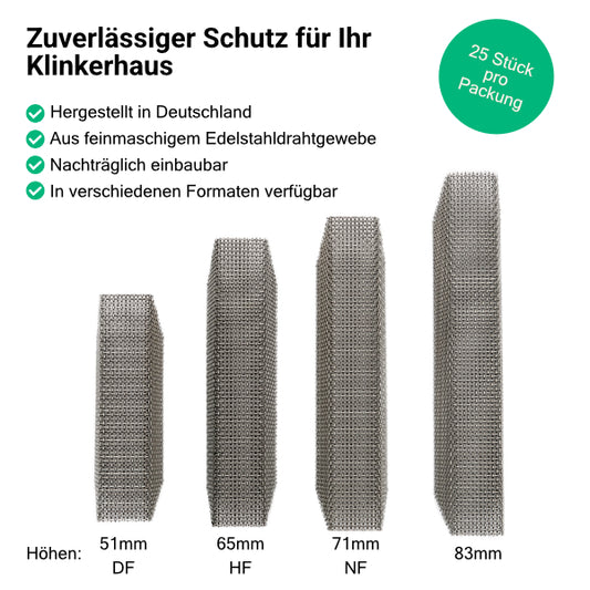 FERMIS Fugengitter für Klinker (25Stk)